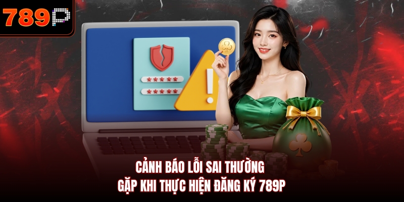 Cảnh báo lỗi sai thường gặp khi thực hiện đăng ký 789P