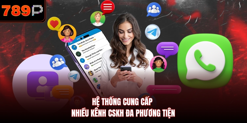 Hệ thống cung cấp nhiều kênh CSKH đa phương tiện