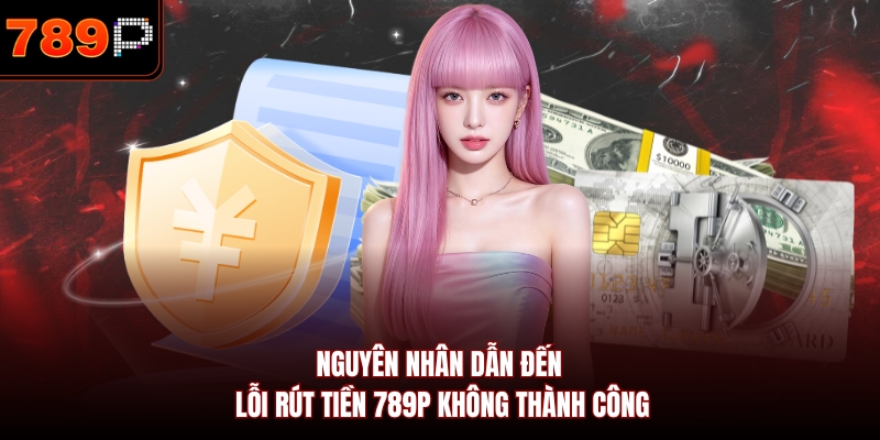 Nguyên nhân dẫn đến lỗi rút tiền 789P không thành công